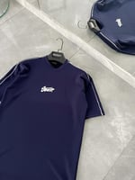 Lacivert Biye Stwd Tshirt