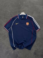 LACİVERT ÇİFT BİYE BARÇA TSHİRT