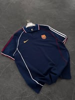 LACİVERT ÇİFT BİYE BARÇA TSHİRT