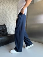 LACİVERT FULARLI BAGGY EŞOFMAN