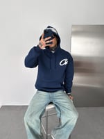 LACİVERT KAPŞON CORTEİZ SWEAT