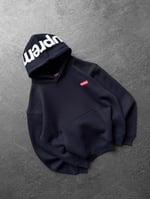LACİVERT SUPREME KAPŞONLU SWEAT