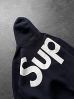 LACİVERT SUPREME KAPŞONLU SWEAT