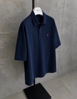 LACİVERT YAKALI POLO TSHİRT