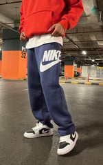 Lacivert Yan Nike Eşofman