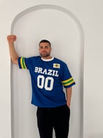 MAVİ 00 BRASİL TSHİRT