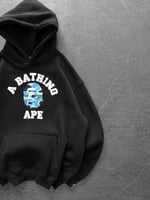 MAVİ BASKI SİYAH BAPE SWEAT