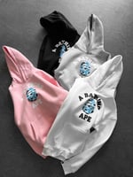 MAVİ BASKI SİYAH BAPE SWEAT