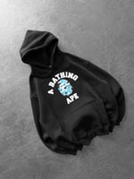 MAVİ BASKI SİYAH BAPE SWEAT