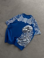 MAVİ KURU KAFA TSHİRT