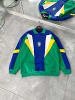 Parçalı Brasil Sweat