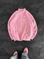 PEMBE ARABİYELİ YIKAMA NİKE HIRKA