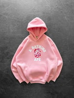 PEMBE BASKI PEMBE BAPE SWEAT