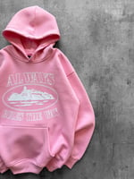 PEMBE CORTEİZ ALWAYS KAPŞONLU SWEAT