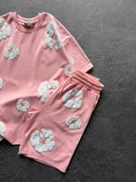 PEMBE DENİM TEARS TAKIM