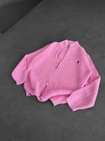 PEMBE POLO TRİKO HIRKA