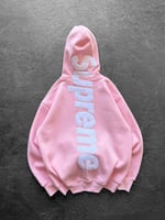PEMBE SIRT NAKIŞ SUPREME SWEAT