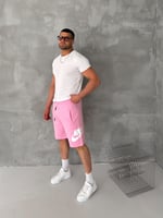 PEMBE YAZI NİKE ŞORT