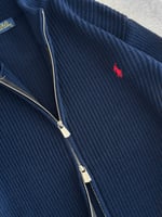 POLO LACİVERT TRİKO HIRKA