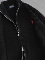 POLO SİYAH TRİKO HIRKA