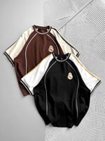 SİYAH BİYELİ REAL TSHİRT