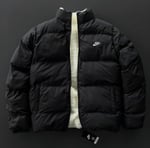 Siyah Çift Nike Mont