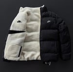Siyah Çift Nike Mont
