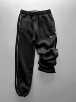 Siyah Dikey Nike Eşofman