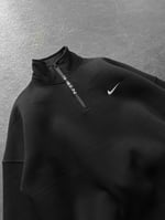 Siyah Fermuar Nike Sweat