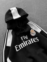 Siyah Fly Şapka Real Sweat