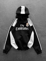 Siyah Fly Şapka Real Sweat