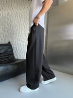 SİYAH FULARLI BAGGY EŞOFMAN