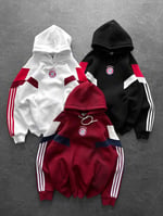 Siyah Kapşon Bayern Münih Sweat