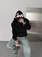SİYAH KAPŞON CORTEİZ SWEAT