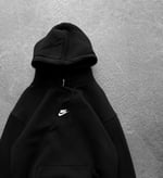 Siyah Kapşonlu Basic Nİke Sweat