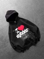 SİYAH KAPŞONLU SP5DER SWEAT