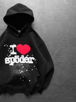 SİYAH KAPŞONLU SP5DER SWEAT
