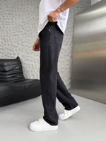 SİYAH KOT BAGGY PANTOLON
