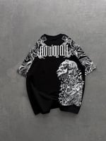 SİYAH KURU KAFA TSHİRT