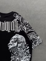 SİYAH KURU KAFA TSHİRT