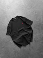 SİYAH OYSHO POLO TSHİRT