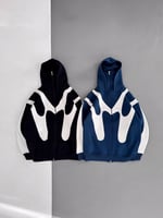 SİYAH PARÇALI MASKE HIRKA