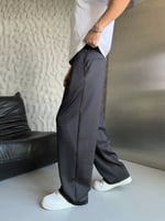 SİYAH SCUBA KUMAŞ BAGGY EŞOFMAN