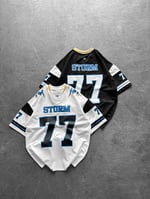 SİYAH STORM 77 TSHİRT