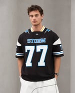 SİYAH STORM 77 TSHİRT