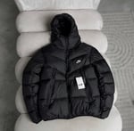 Siyah Storm-Fit Nike Mont