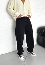 SİYAH TAM BAGGY PANTOLON