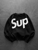 SİYAH YARIM SUPREME SWEAT