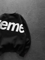 SİYAH YARIM SUPREME SWEAT