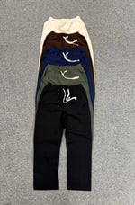 YEŞİL BAGGY KETEN PANTOLON